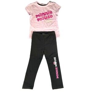 girl's minnie mouse outfit Disney Junior 4T toddlers shirt with matching pants